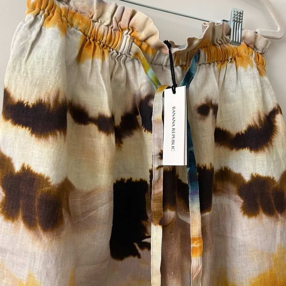 Banana Republic Earthy Tie-Dye Skirt